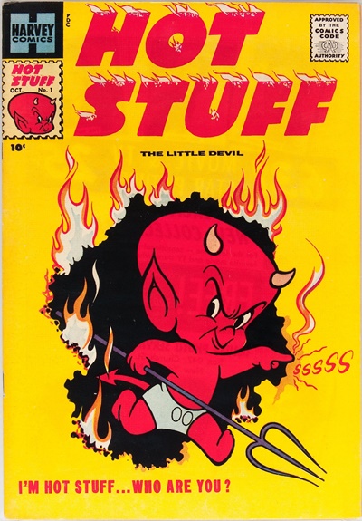 1957 - Hot Stuff, The Little Devil #1 - Click for Bigger Image in a New 
Page