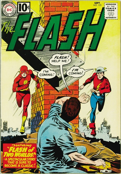 1961 - Flash #123 - Click for Bigger Image in a New 
Page