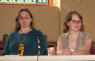Book Publishing Panel - Carla Speed McNeil and Raina Telgemeier