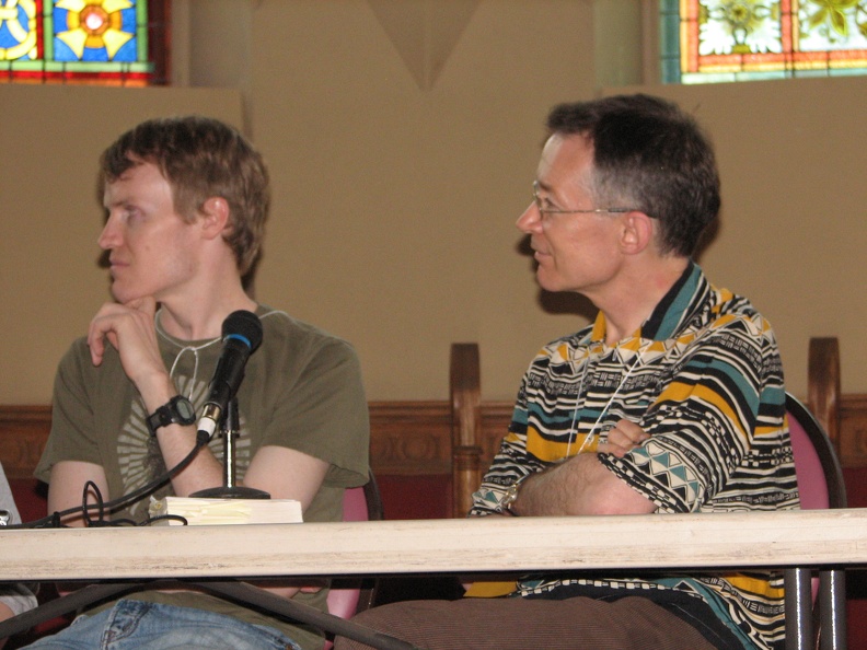 Make Mine Manga! Panel - Jason Thompson and Paul Gravett.JPG