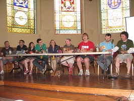 Webcomic Panel - Chris Hastings, R. Stevens, Meredith Gran, Matt Forsythe, Danielle Corsetto, Rob Coughler, Ryan North, Joe Santoro and Jeffrey Rowland