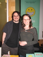 Dave Roman and Raina Telgemeier