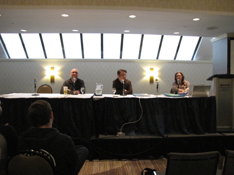 Ed Brubaker, Sean Phillips and Heidi MacDonald.JPG