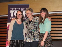 Raina Telgemeier, Lynn Johnston and Kate Beaton 3