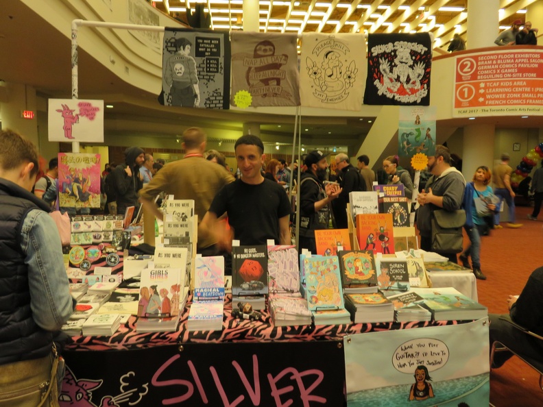 Silver Sprocket Booth with Avi.JPG