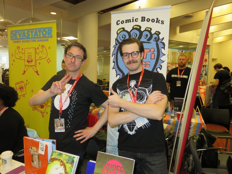 Yeti Press with Joe Decie and Eric Roesner.JPG