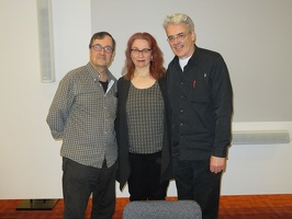 Mark Askwith, Audrey Niffenegger and Eddie Campbell