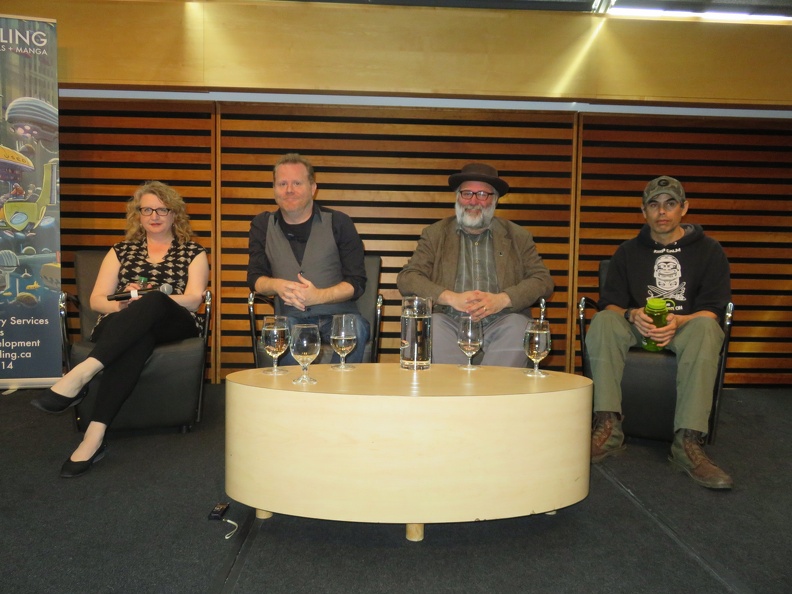 Hidden Histories - Heidi Jacobs, Scott Chantler, James Davidge and Gord Hill.JPG