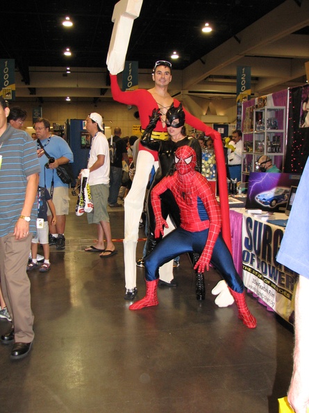 Plastic Man Catwoman Spider-Man.JPG