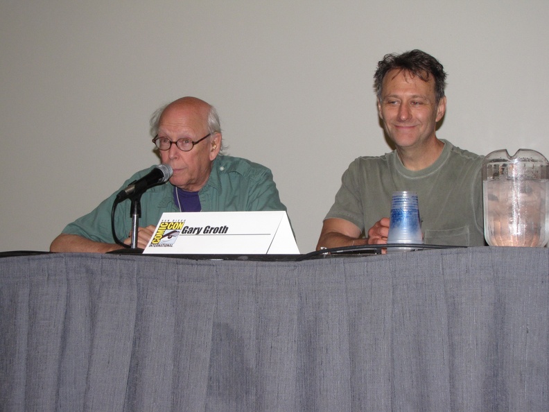 Comics Criticism Panel - R. C. Harvey and Gary Groth.JPG