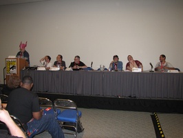 Fan vs Pro Trivia - Peter David, Michael Grabois, David Oakes, Tom Galloway, Len Wein, Kurt Busiek and Peter Svensson 2