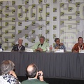 Carmine Infantino Tribute Panel - Jon B. Cooke, J. David Spurlock, Elliot S Maggin, Paul Levitz and Martin Pasko.JPG