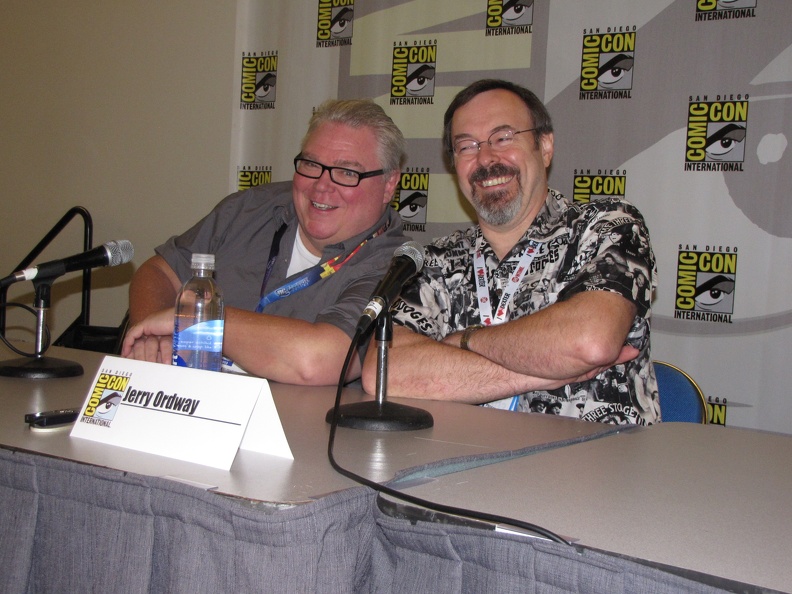 Jerry Ordway Spotlight - Mike Carlin and Jerry Ordway.JPG