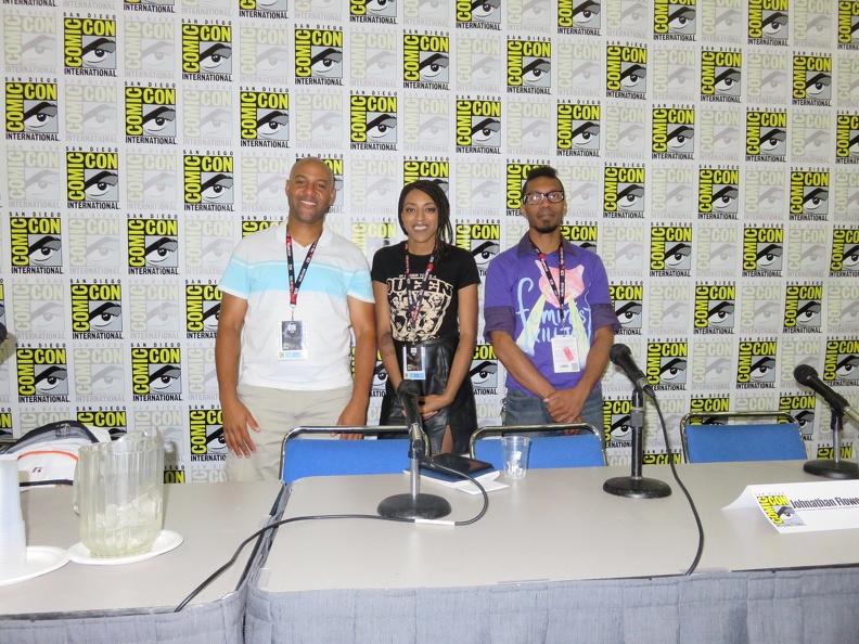 Queering Comics - Ajani Brown, Ayanna Dozier and Johnathan Flowers.JPG