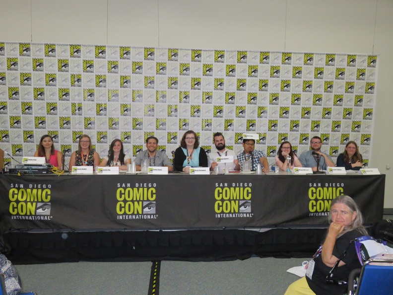 CAC 16 - The Culture of Comic Con - Blythe Bull, Jesse Booker, Sarah Irby, Carlos Flores, Kristi Fleetwood, Kyle Hanners, Borin Chep, Morgan Mitchell, Conner DuRose and DeAnna Volz.JPG