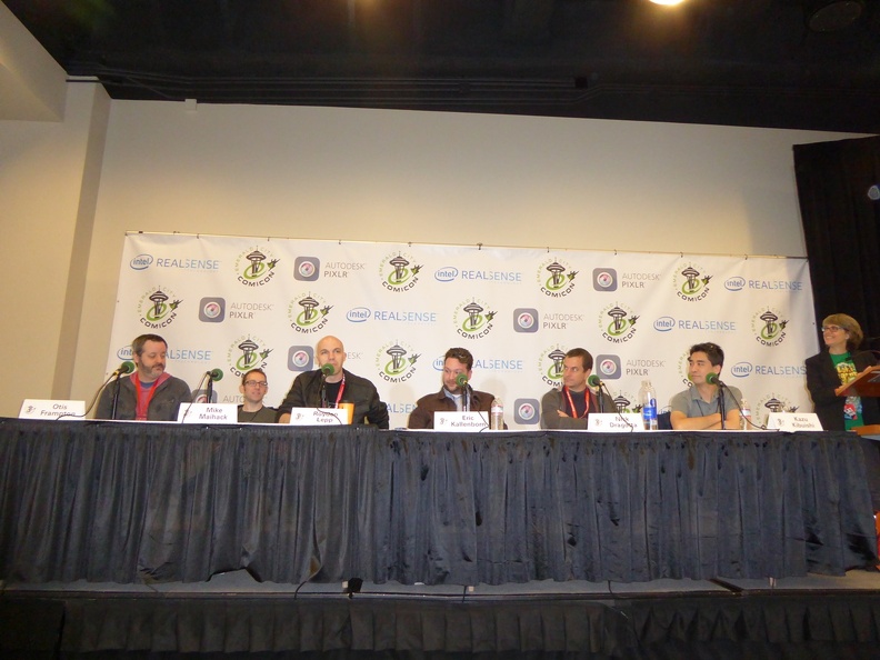 Non Fiction Comics - Otis Frampton, Mike Maikack, Royden Lepp, Eric Kallenborn, Nick Dragotta & Kazu Kibushi and Meryl Jaffe.JPG