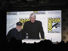George R.R. Martin and Mike Richardson 1
