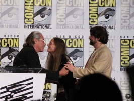 Edward James Olmos, Diana Schutz and Juanjo Guarnido