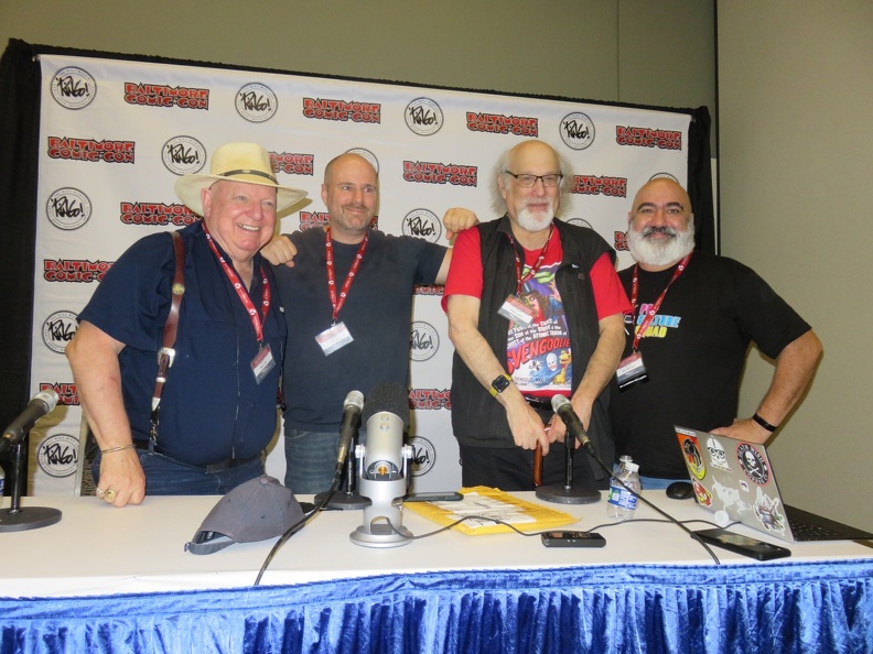 From Skartaris to Danger Street - Mike Grell, Tom King, Mike Gold and Bob Harrison.JPG