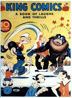 1936 - King Comics #1 - Click for Bigger Image in a New Page