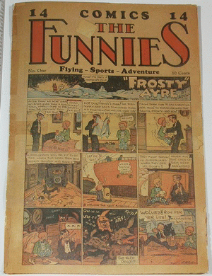 1929 - The Funnies #1 - Click for Bigger Image in a New 
Page