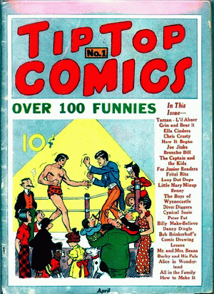 1936 - Tip Top Comics #1 - Click for Bigger Image in a New Page