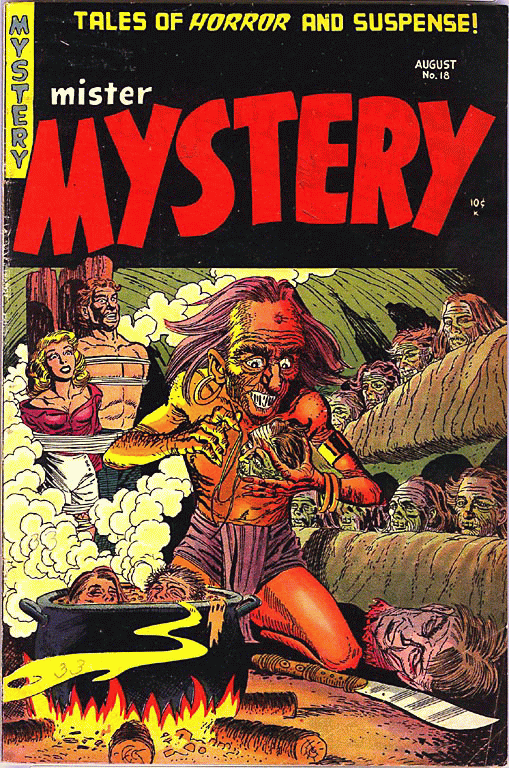 Mister Myster #18, August 1954
