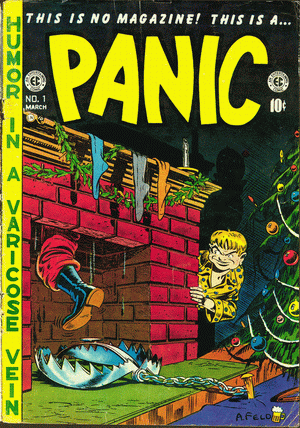 1954 - Panic #1 - Click
for Bigger Image in a New Page