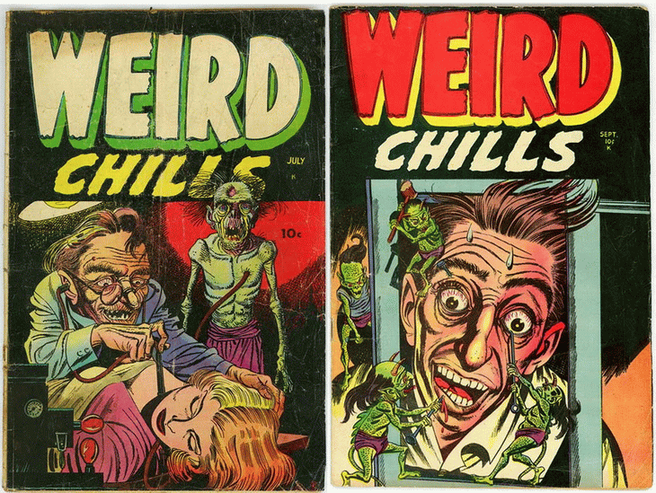 Weird Chills #1 and 2, 1954