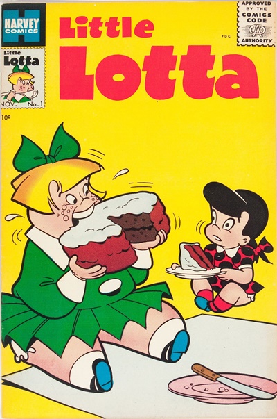 1955 - Little Lotta #1 - Click for Bigger Image in a New 
Page