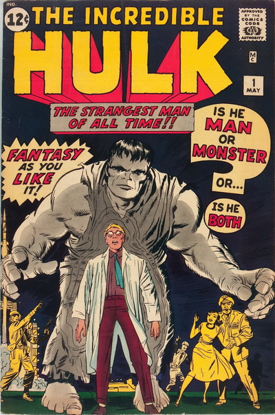 1962 - The Incredible Hulk #1 - Click for Bigger Image in a New 
Page