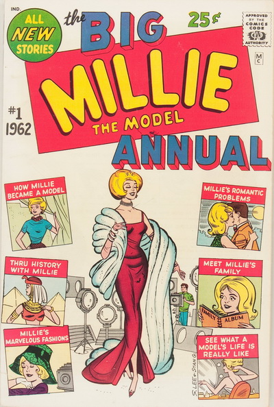 1962 - Millie The Model Annual #1 - Click for Bigger Image in a New 
Page
