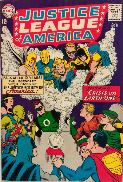 1963 - Justice League of America #21 - Click for Bigger Image in a New 
Page