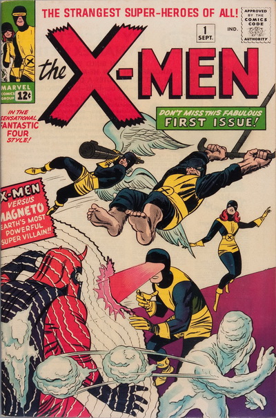 1963 - The X-men #1 - Click for Bigger Image in a New 
Page