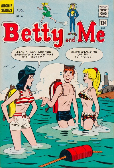 1965 - Betty and Me #1 - Click for Bigger Image in a New 
Page
