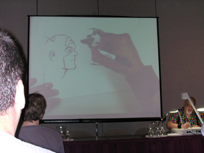 George Perez Sketching 2.JPG
