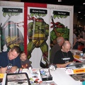 TMNT Artists - Eric Tabolt, Dan Berger and Micheal Doony in the background