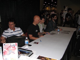 World War Hulk Signing - John Romita Jr, David Finch, Mark Paniccia and Greg Pak 2