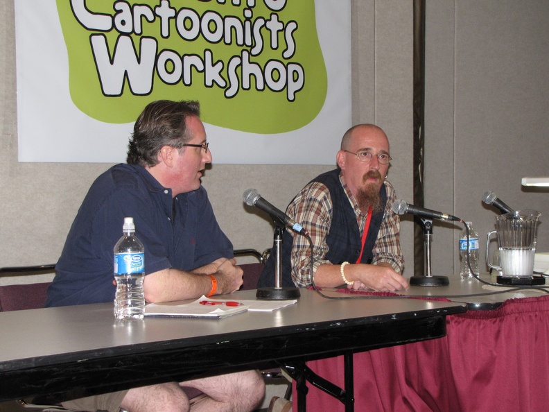 Robert Pincombe and Brian Azzarello.JPG