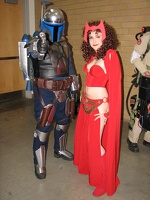 Jango Fett and Scarlet Witch