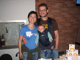 Robbi Behr, Matthew Swanson and baby Kato Swanson