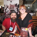 Andy Belanger and Becky Cloonan
