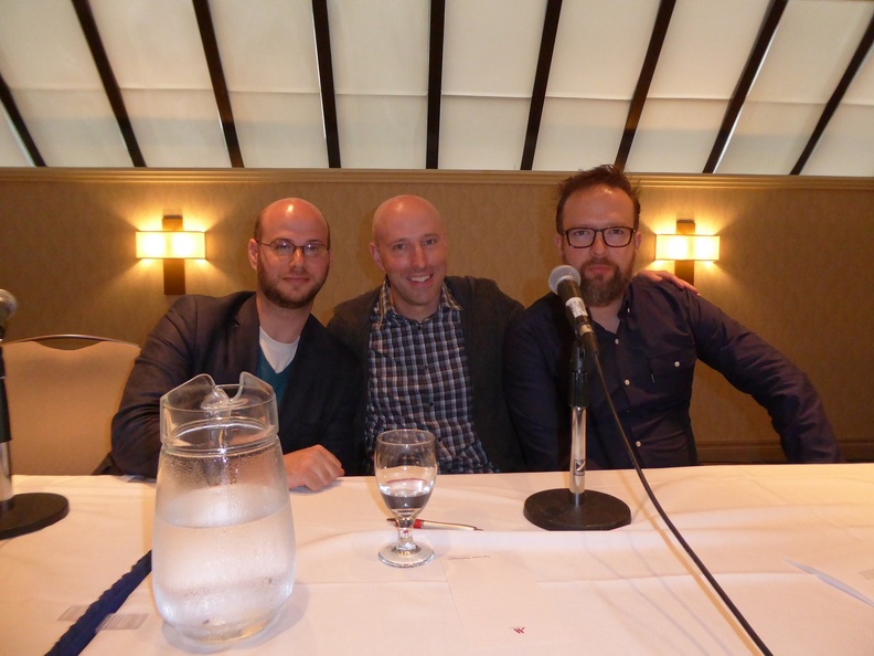 Barry Hertz, Brian K Vaughan and Steve Skroce.JPG