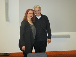 Audrey Niffenegger and Eddie Campbell