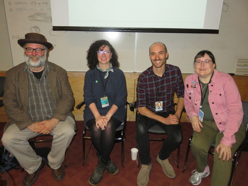 History Through Comics Eyes - James Davidge, Ellen T Crenshaw, Andy Warner and Johanna Draper Carlson.JPG