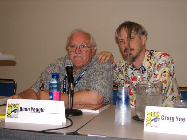 Dean Yeagle and Craig Yoe.JPG