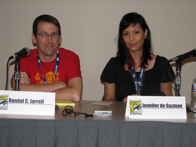 How Not To Break Into Comics - Randal C Jarrell  and Jennifer de Guzman.JPG