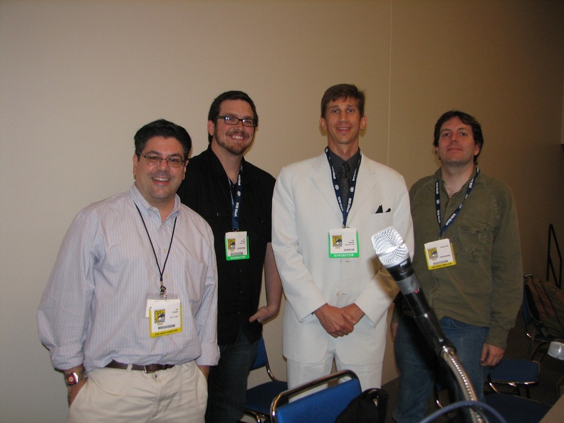 The Future of the Comic Pamphlet - Carr DAngelo, Joe Keatinge, Eric Shanower, Douglas Wolk 1.JPG