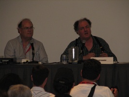 Sergio Aragones and Mark Evanier Panel - Tom Luth and Mark Evanier