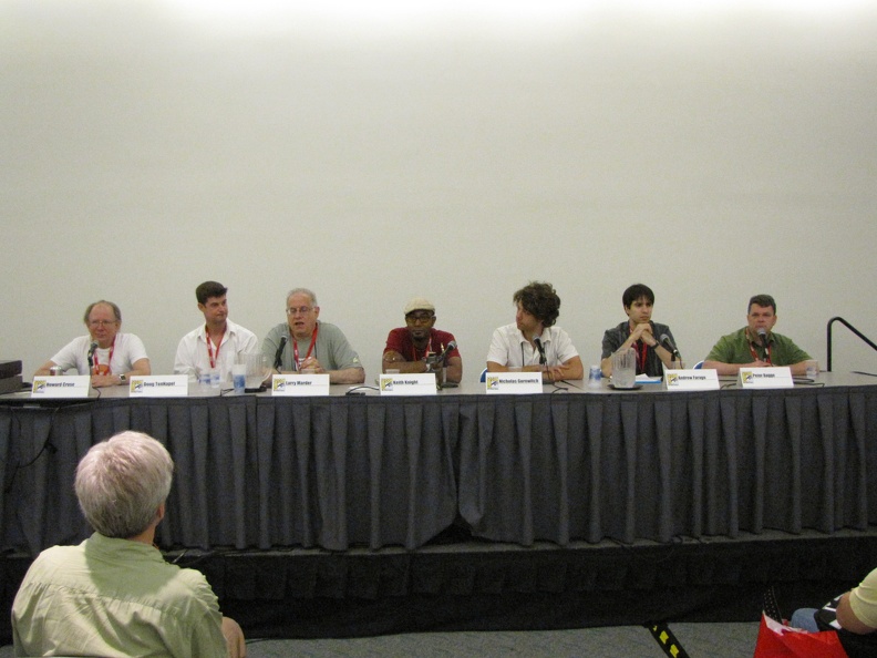 The Funny Stuff Humor in Comics and Graphic Novels - Howard Cruse, Doug TenNapel, Larry Marder, Keith Knight, Nicholas Gurewitch, Andrew Farago and Peter Bagge.JPG